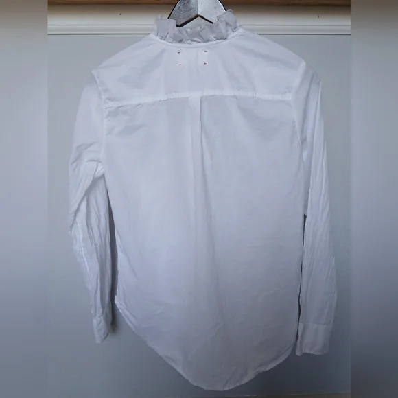 NWT XiRENA Kayde Shirt in white. Size XS - Picture 4 of 6